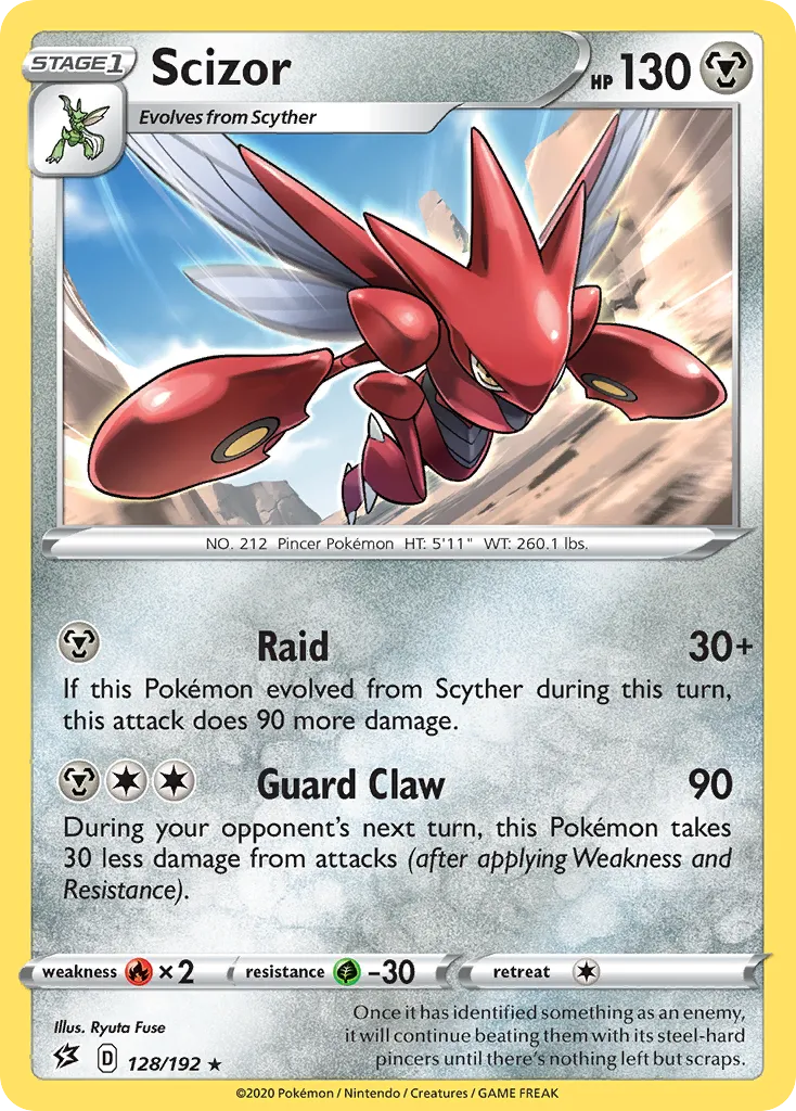 Scizor — SWSH02: Rebel Clash — Pokemon