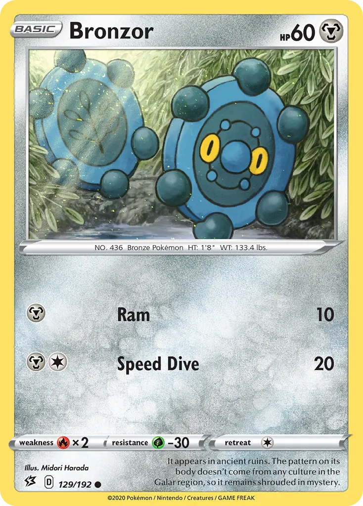 Bronzor — SWSH02: Rebel Clash — Pokémon
