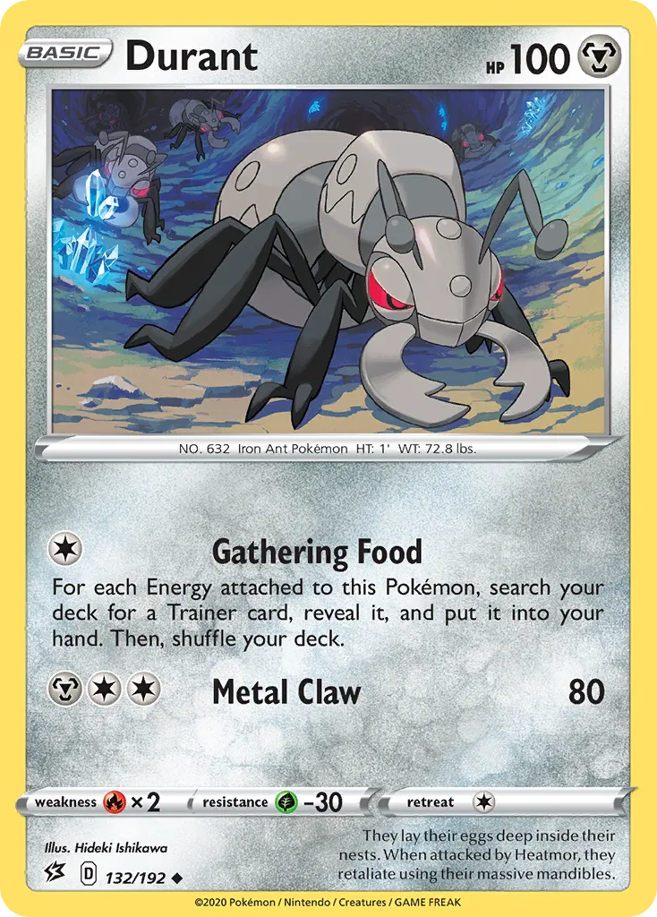 Durant — SWSH02: Rebel Clash — Pokemon