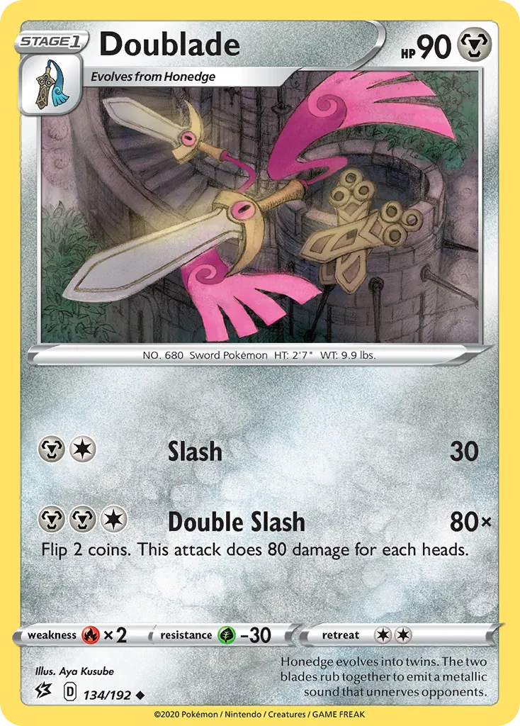 Doublade — SWSH02: Rebel Clash — Pokémon