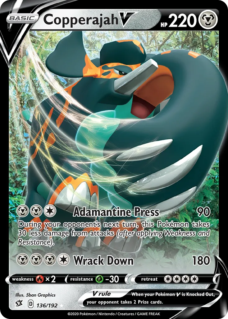 Copperajah V — SWSH02: Rebel Clash — Pokémon