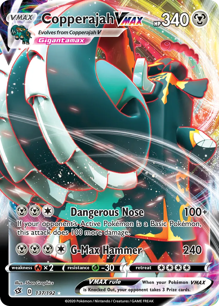 Copperajah VMAX — SWSH02: Rebel Clash — Pokémon
