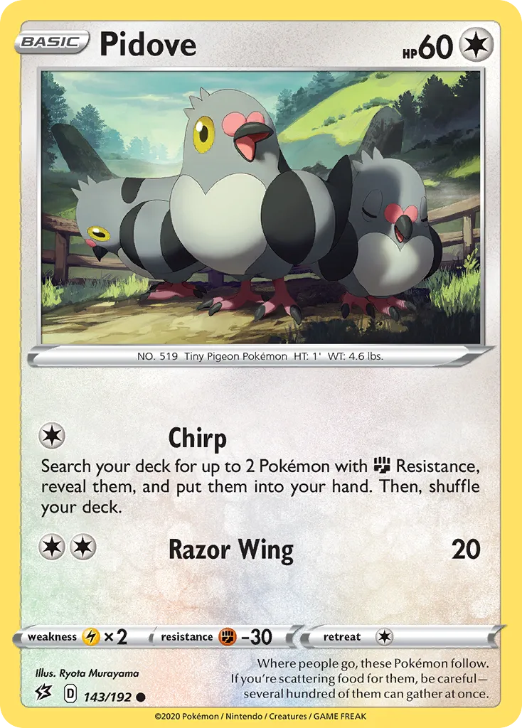 Pidove — SWSH02: Rebel Clash — Pokémon