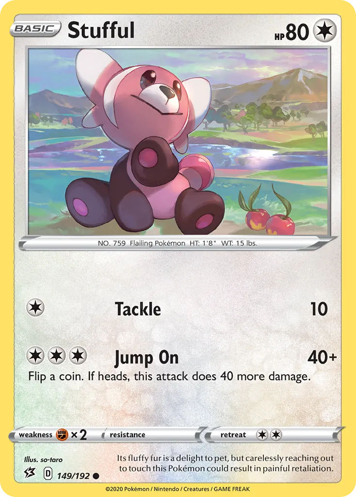 Stufful — SWSH02: Rebel Clash — Pokémon