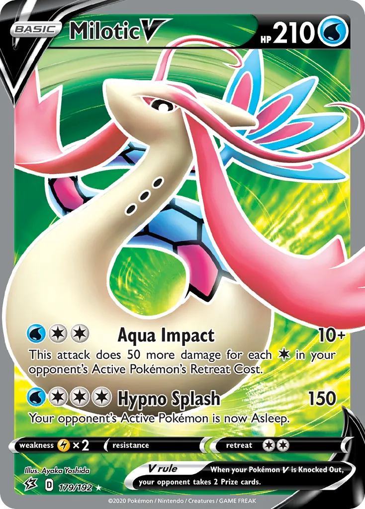 Milotic V — SWSH02: Rebel Clash — Pokémon