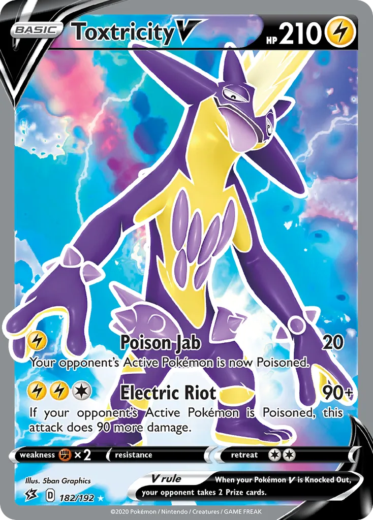 Toxtricity V — SWSH02: Rebel Clash — Pokémon