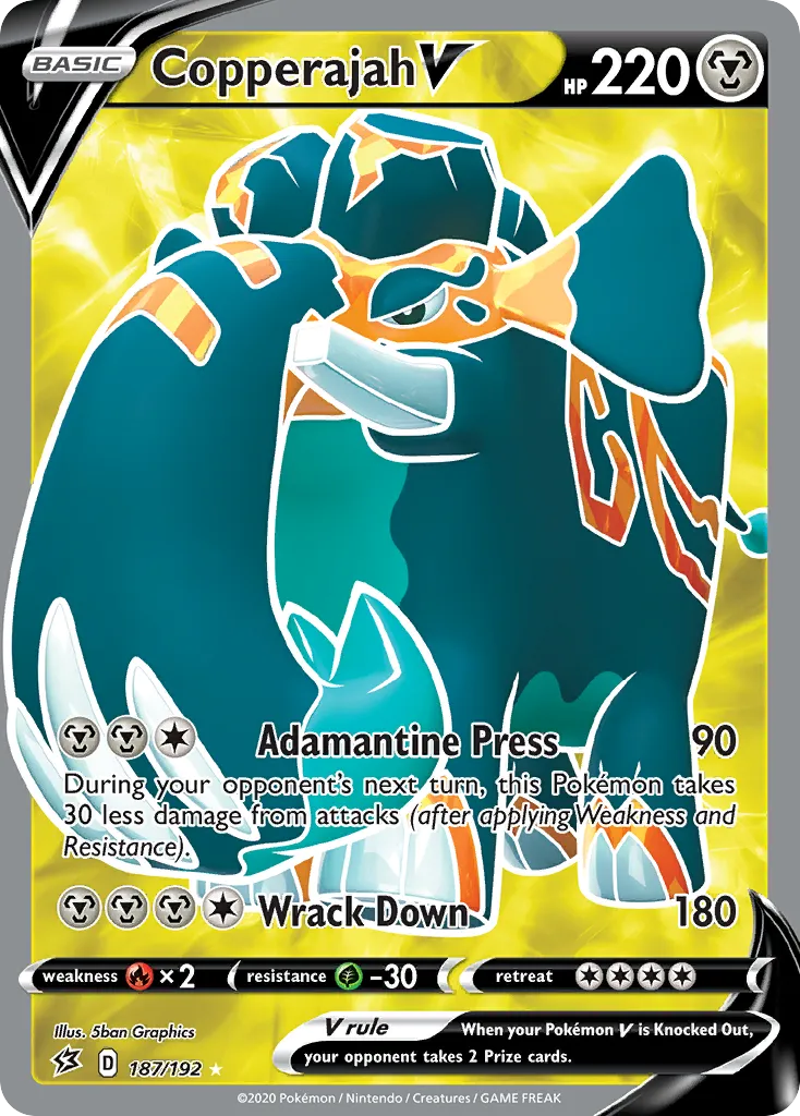 Copperajah V — SWSH02: Rebel Clash — Pokémon
