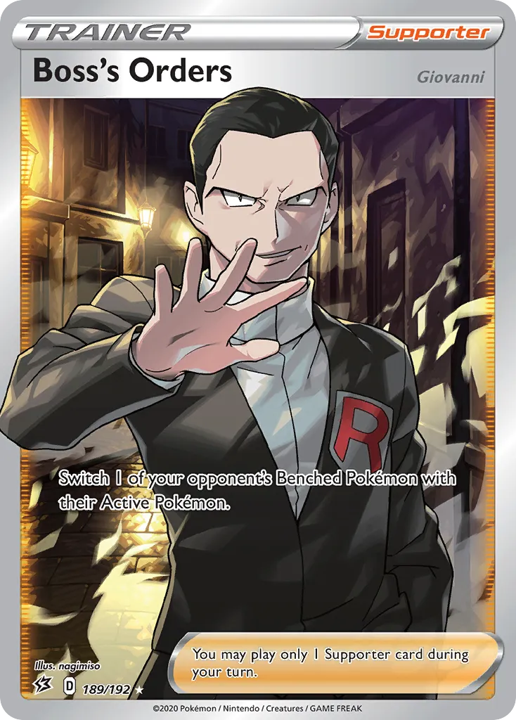 Boss's Orders — SWSH02: Rebel Clash — Pokemon