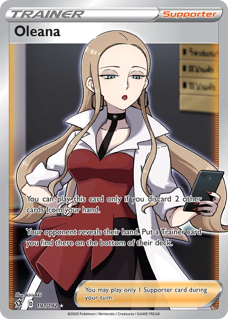Oleana — SWSH02: Rebel Clash — Pokémon
