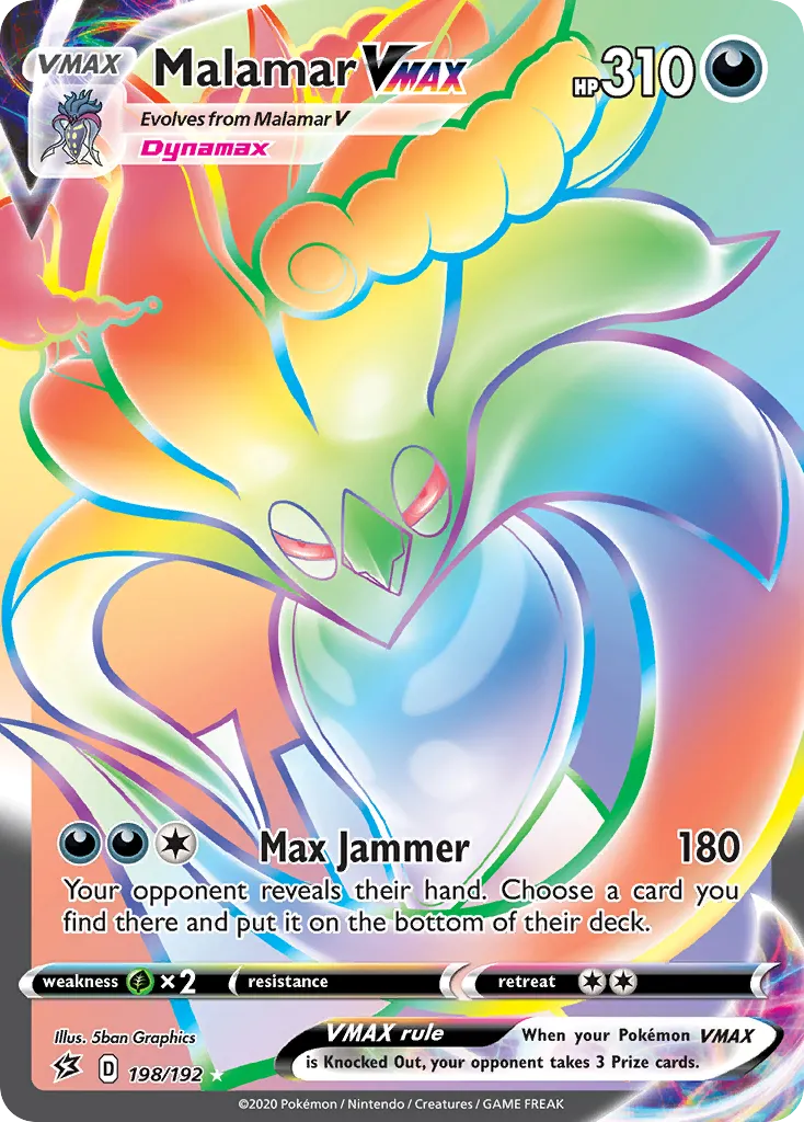 Malamar VMAX — SWSH02: Rebel Clash — Pokémon