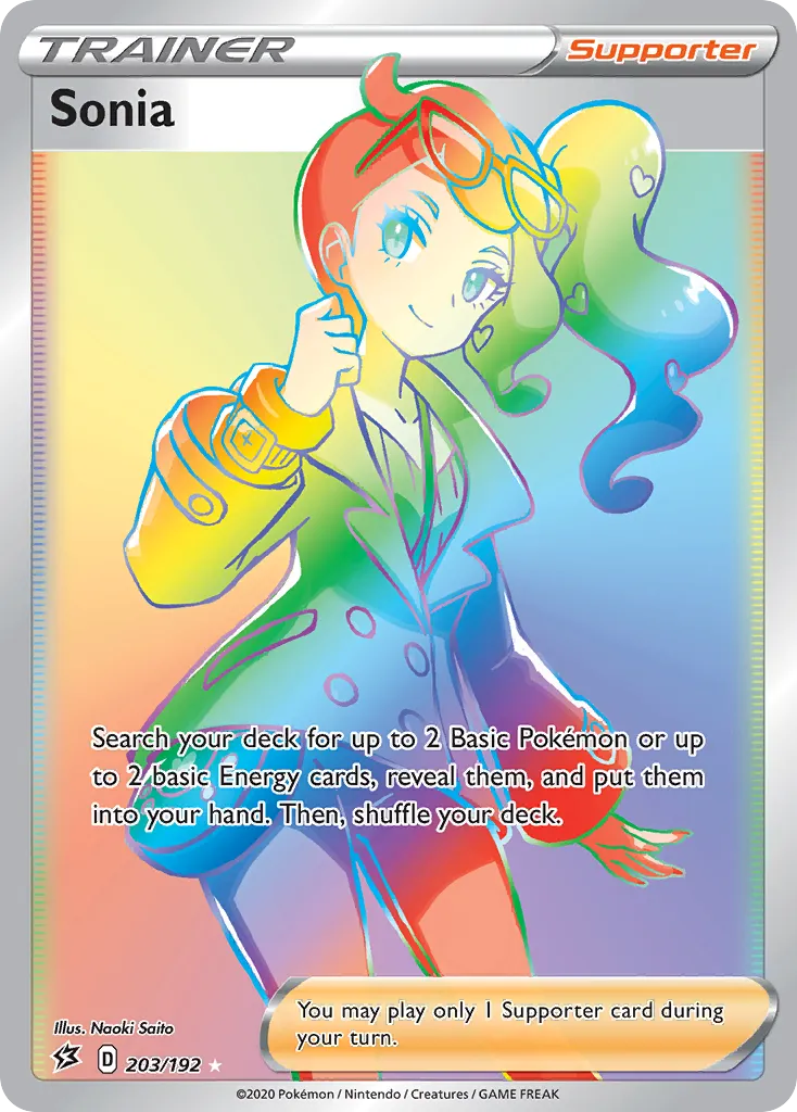 Sonia — SWSH02: Rebel Clash — Pokémon