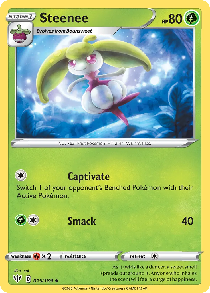 Steenee — SWSH03: Darkness Ablaze — Pokémon