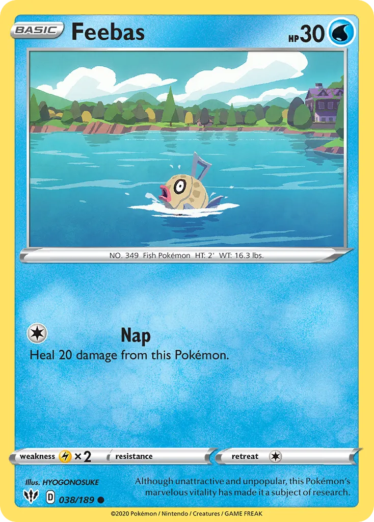 Feebas — SWSH03: Darkness Ablaze — Pokémon