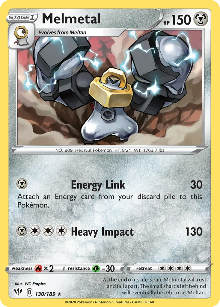 Melmetal — SWSH03: Darkness Ablaze — Pokémon