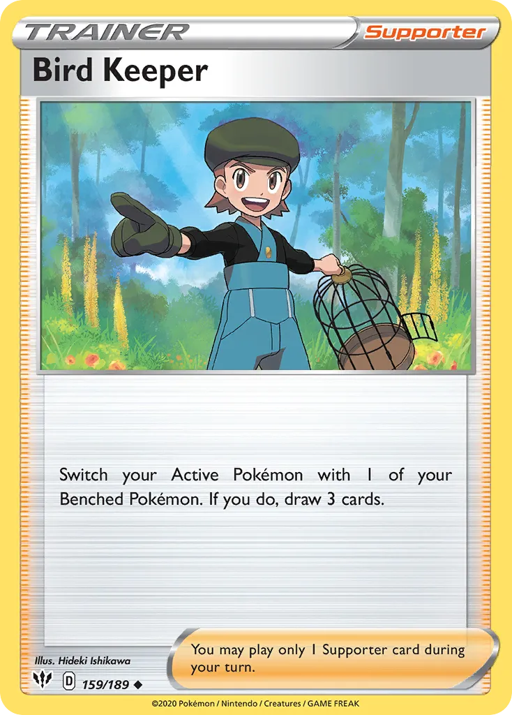 Bird Keeper — SWSH03: Darkness Ablaze — Pokémon