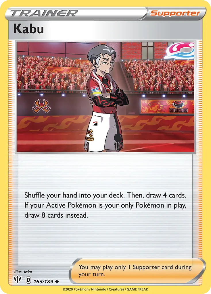 Kabu — SWSH03: Darkness Ablaze — Pokémon