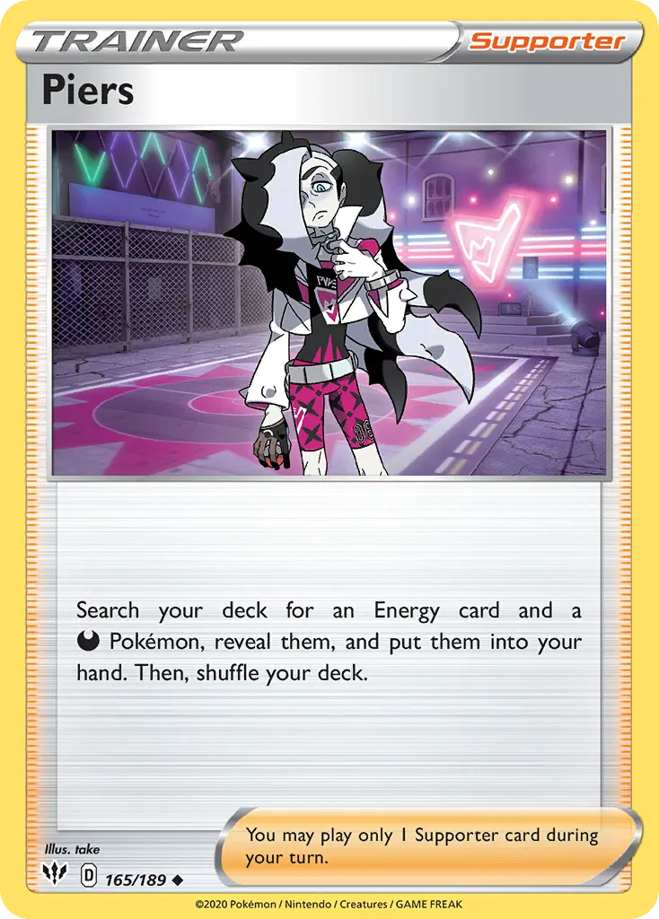 Peterson — SWSH03: Darkness Ablaze — Pokémon