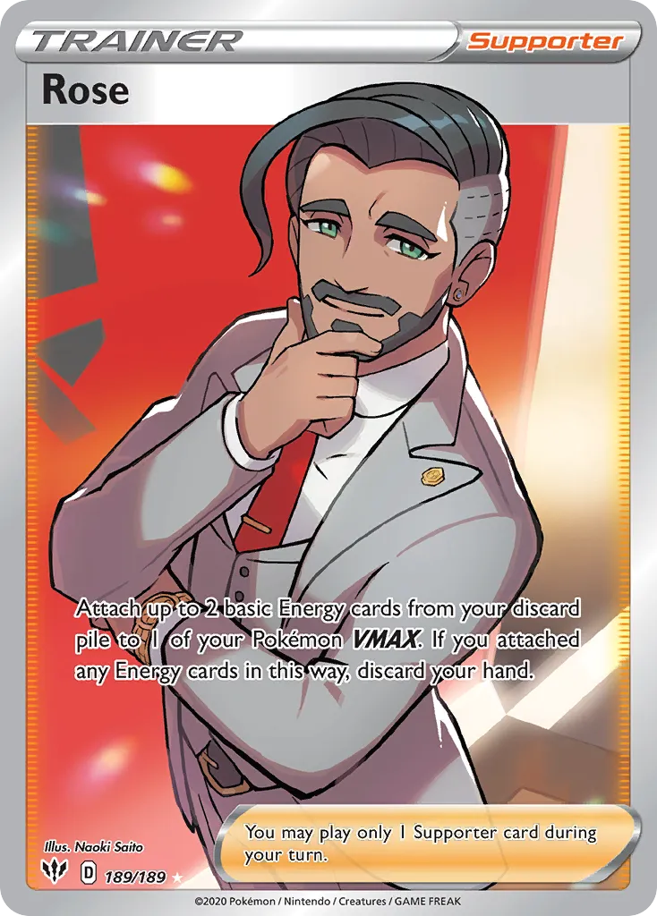 Rose — SWSH03: Darkness Ablaze — Pokémon