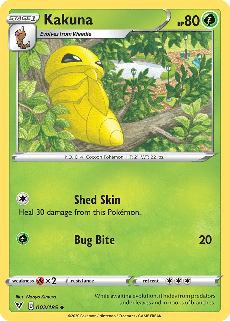 Kakuna — SWSH04: Vivid Voltage — Pokémon