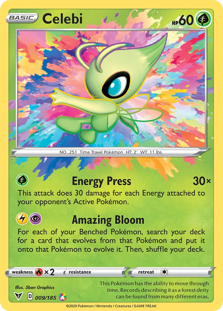 Celebi — SWSH04: Vivid Voltage — Pokemon