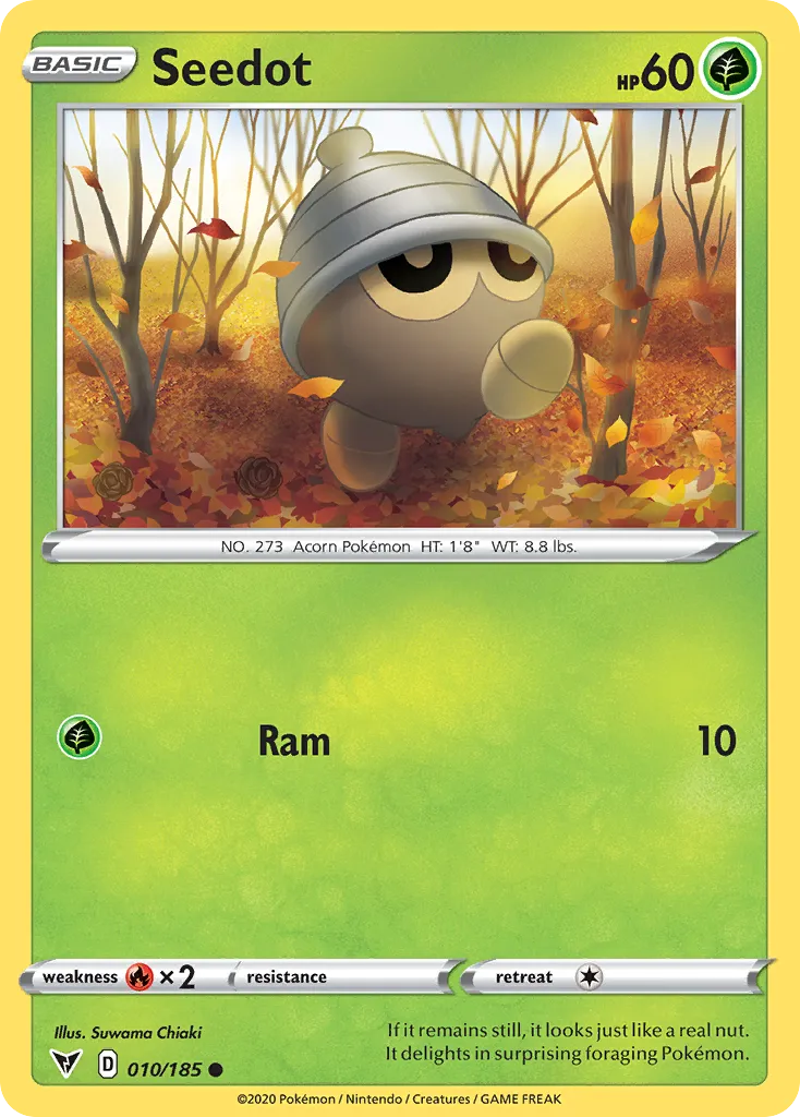 Seedot — SWSH04: Vivid Voltage — Pokémon