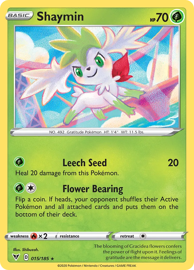 Shaymin — SWSH04: Vivid Voltage — Pokémon