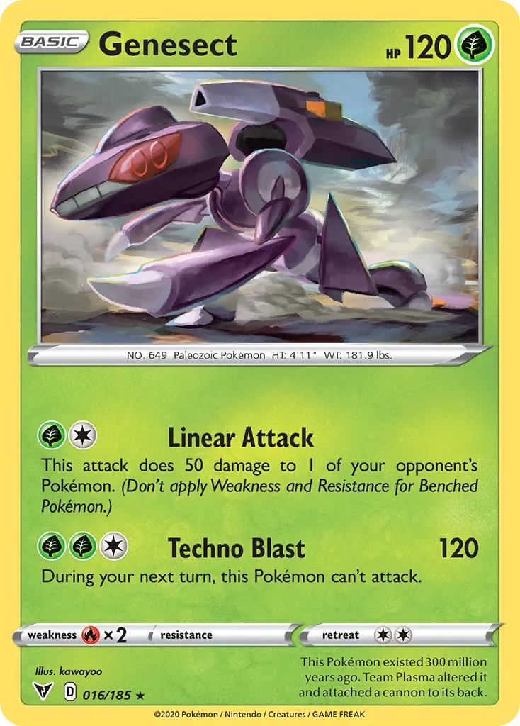 Genesect — SWSH04: Vivid Voltage — Pokémon
