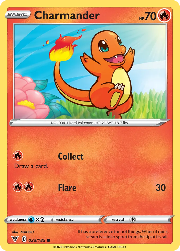 Charmander — SWSH04: Vivid Voltage — Pokémon