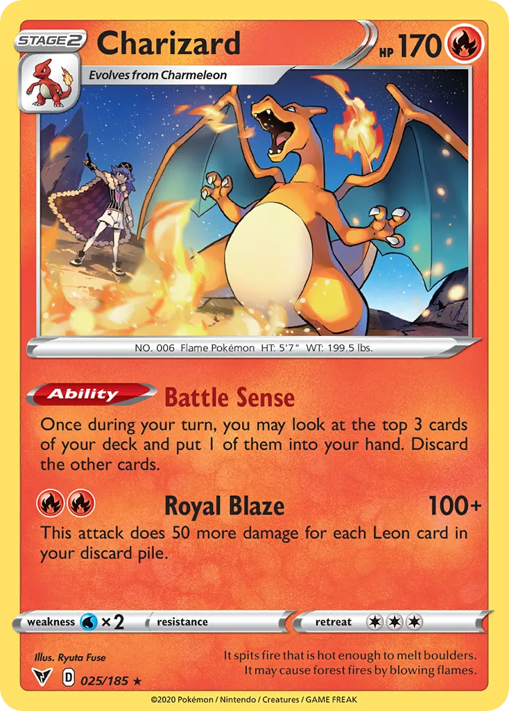 Charizard — SWSH04: Vivid Voltage — Pokemon