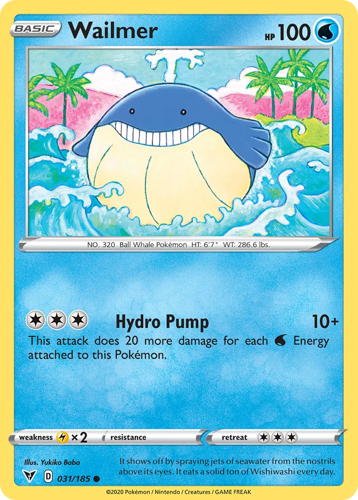 Wailmer — SWSH04: Vivid Voltage — Pokemon