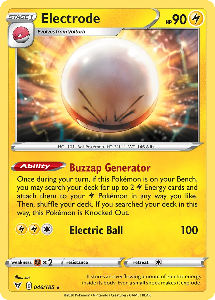 Electrode — SWSH04: Vivid Voltage — Pokémon
