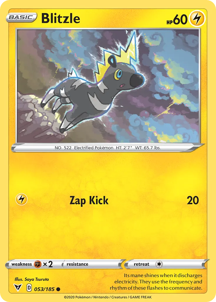 Blitzle — SWSH04: Vivid Voltage — Pokémon