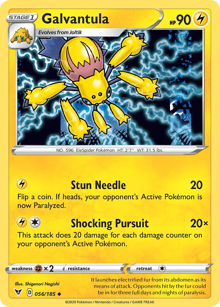 Galvantula — SWSH04: Vivid Voltage — Pokemon