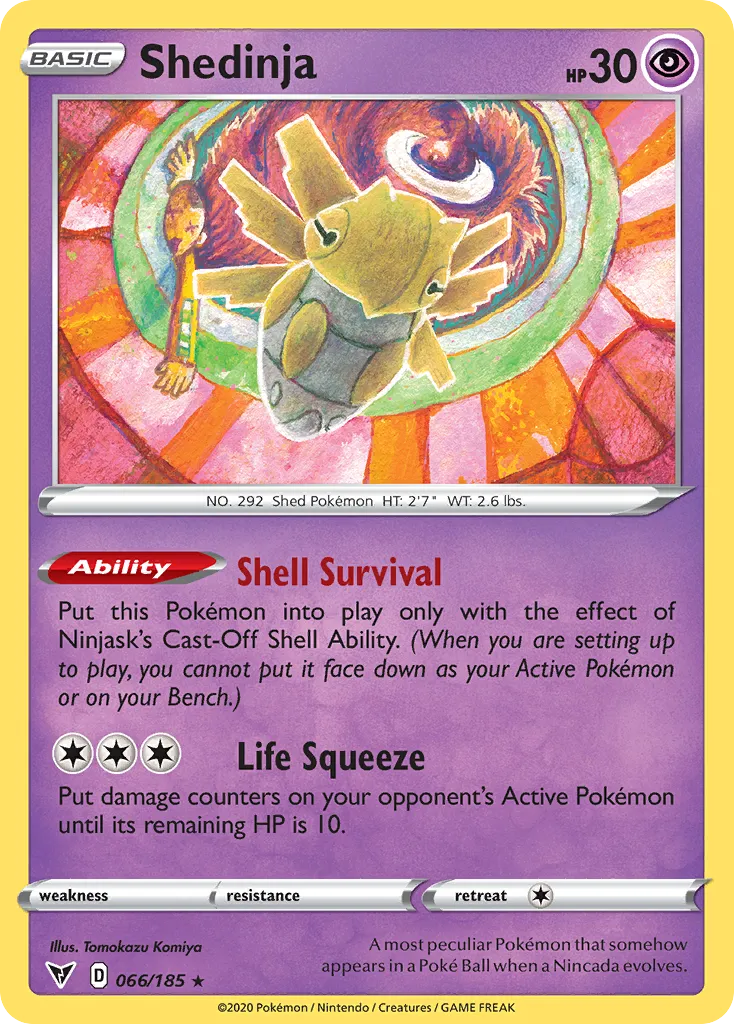 Shedinja — SWSH04: Vivid Voltage — Pokémon