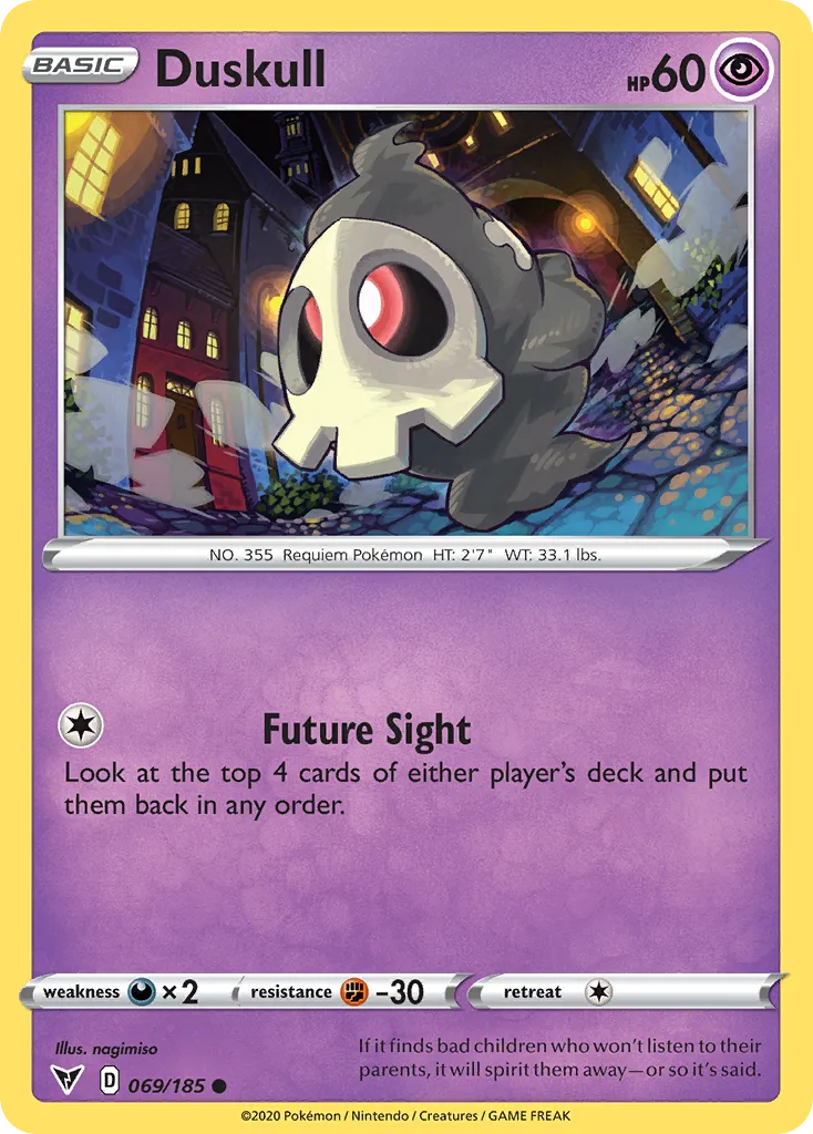 Duskull — SWSH04: Vivid Voltage — Pokémon