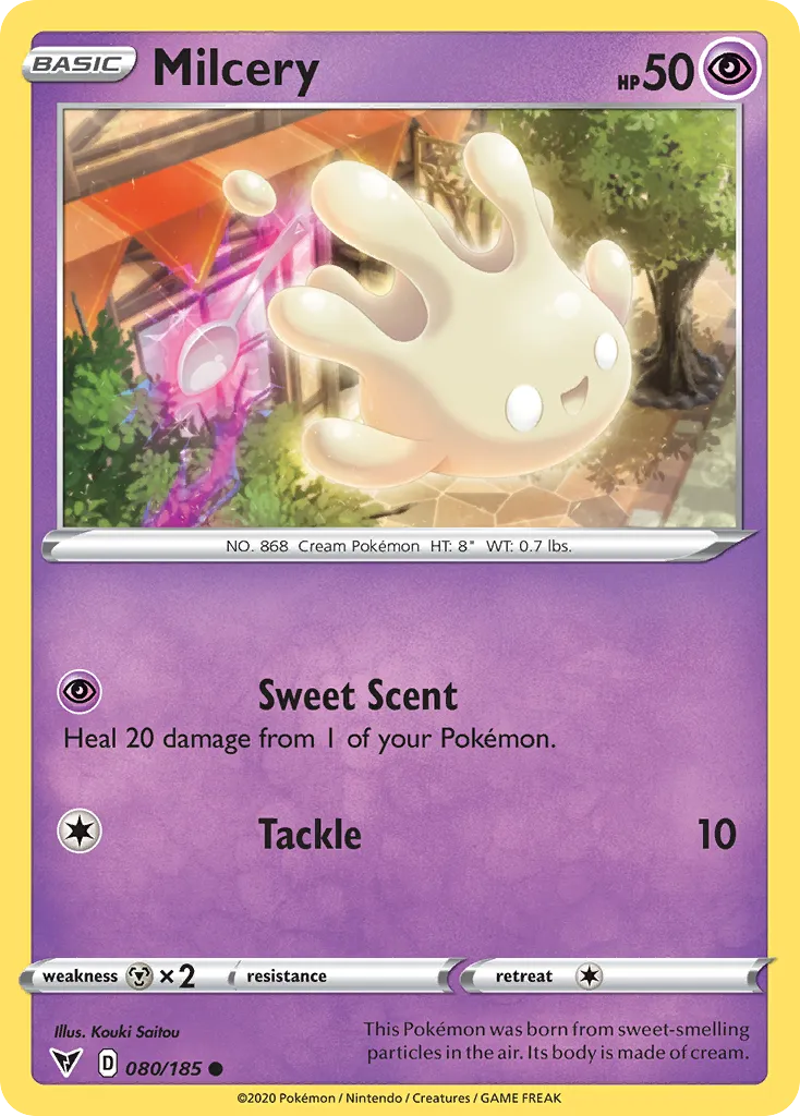 Milcery — SWSH04: Vivid Voltage — Pokémon