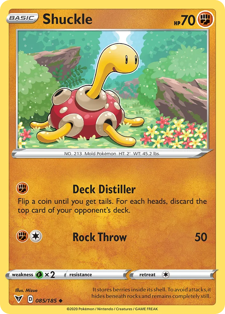 Shuckle — SWSH04: Vivid Voltage — Pokémon