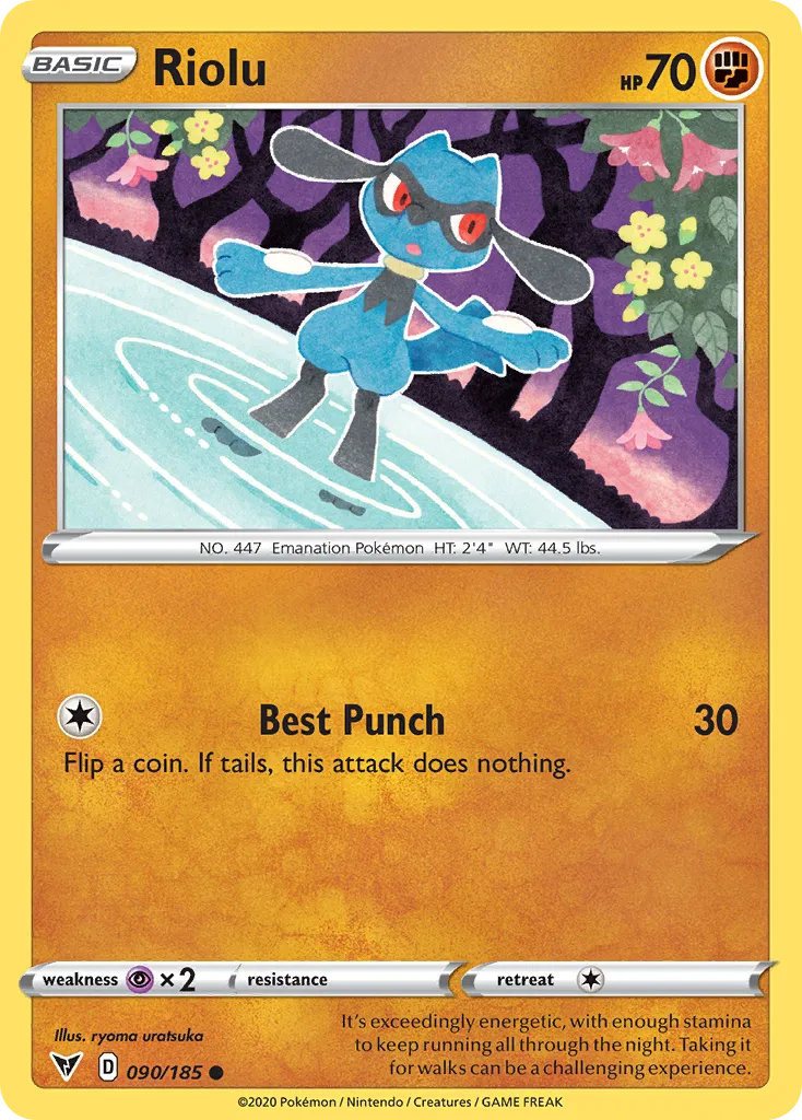 Riolu — SWSH04: Vivid Voltage — Pokémon