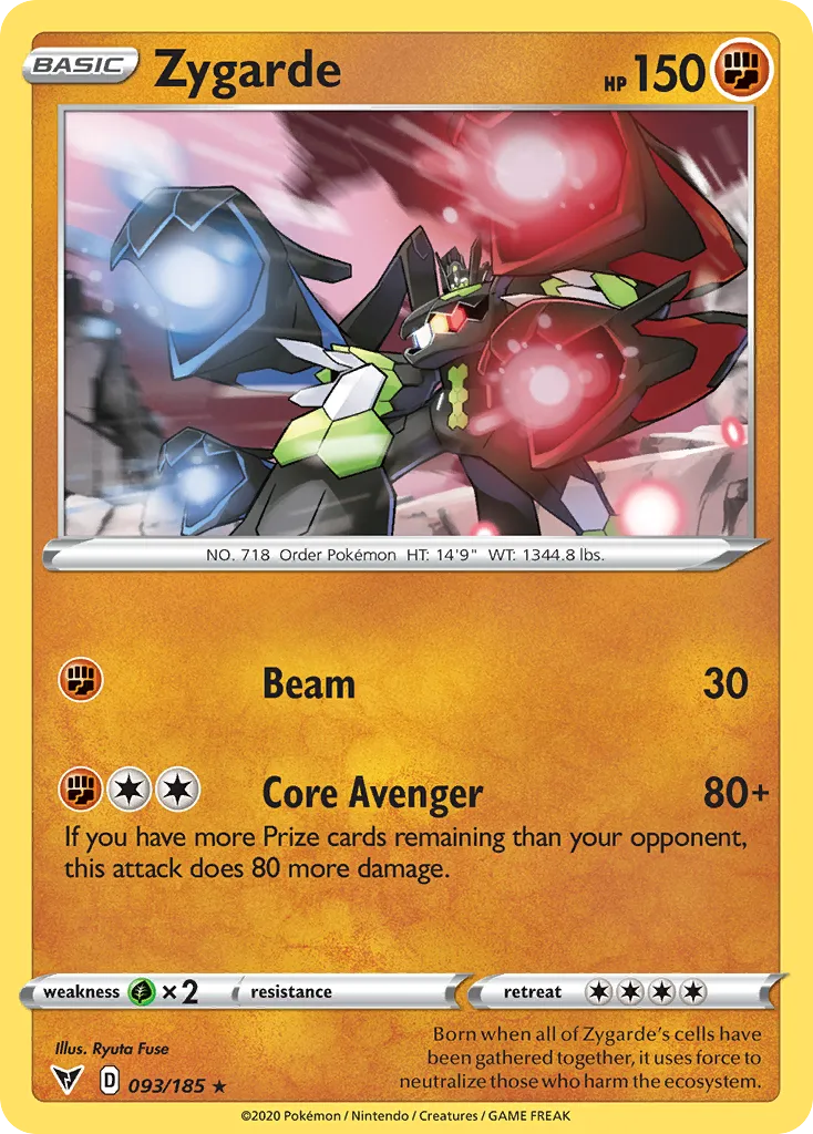 Zygarde — SWSH04: Vivid Voltage — Pokémon