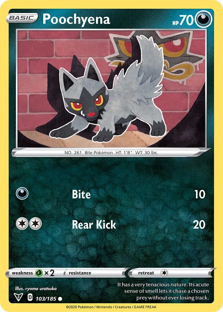 Poochyena — SWSH04: Vivid Voltage — Pokémon