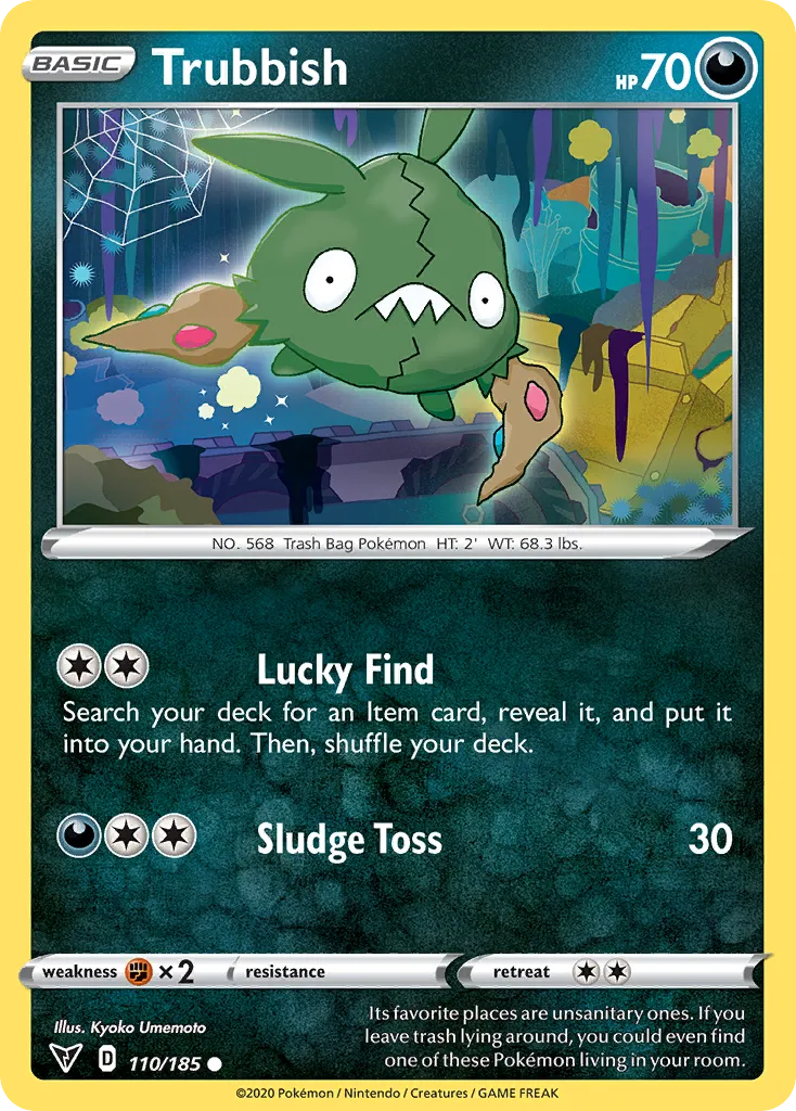 Trubbish — SWSH04: Vivid Voltage — Pokémon