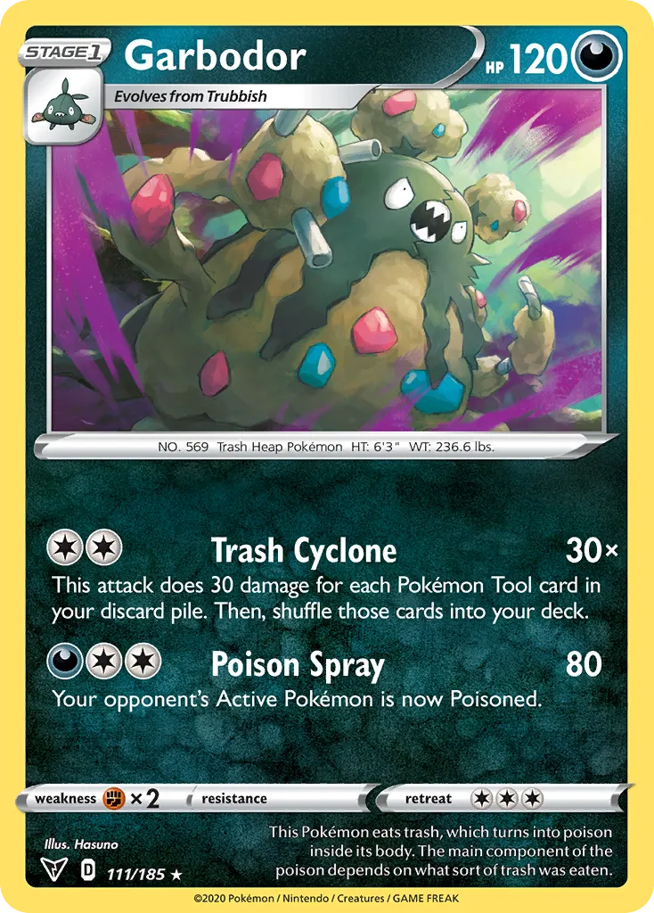 Garbodor — SWSH04: Vivid Voltage — Pokemon