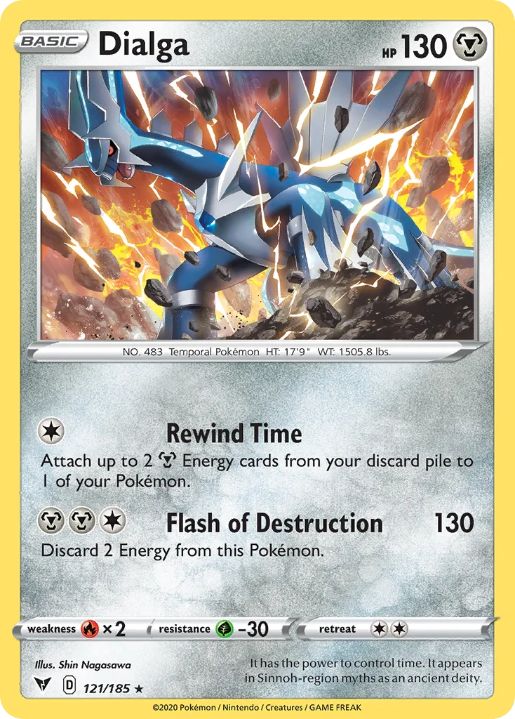 Dialga — SWSH04: Vivid Voltage — Pokémon