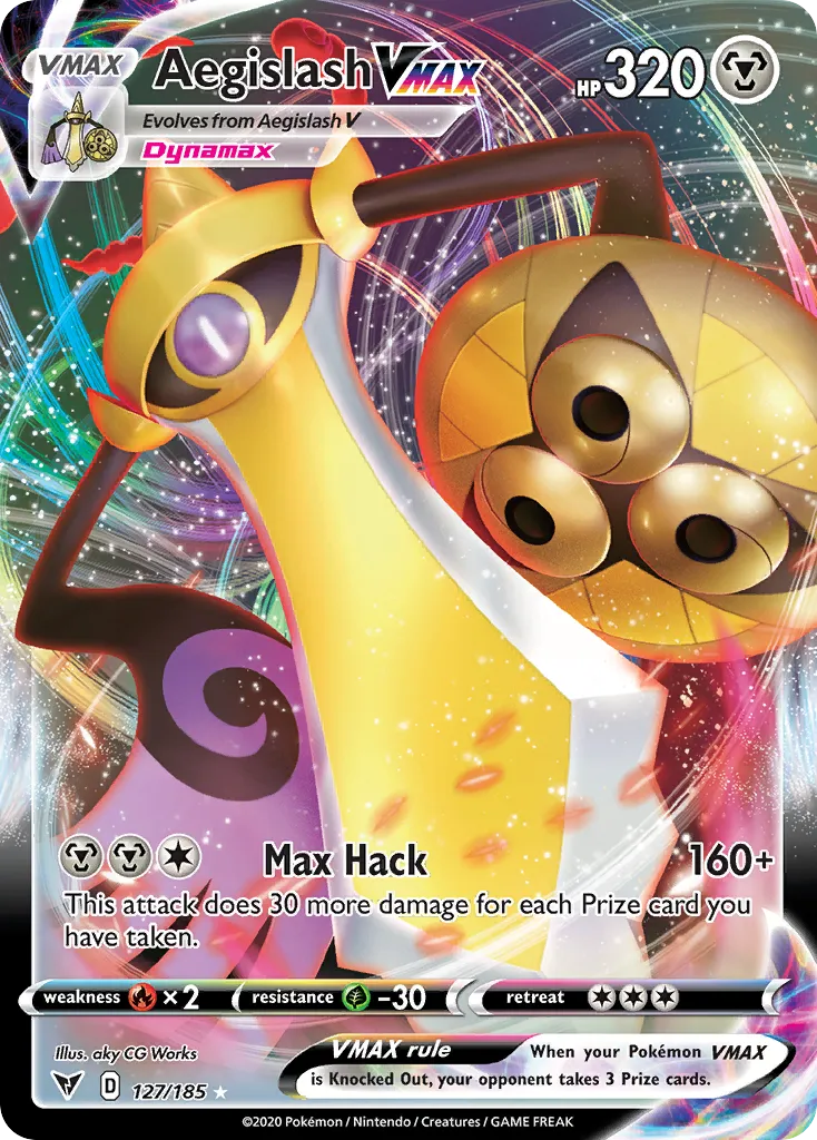 Aegislash VMAX — SWSH04: Vivid Voltage — Pokémon