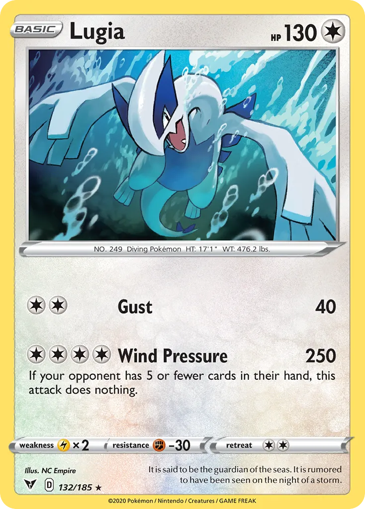 Lugia — SWSH04: Vivid Voltage — Pokemon