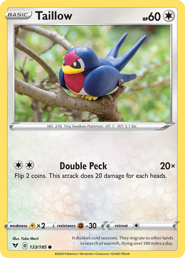 Taillow — SWSH04: Vivid Voltage — Pokemon