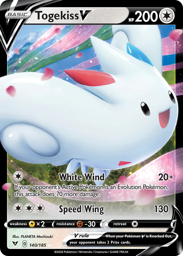 Togekiss V — SWSH04: Vivid Voltage — Pokémon