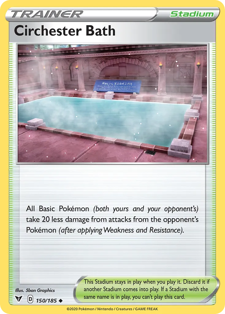 Circhester Bath — SWSH04: Vivid Voltage — Pokémon
