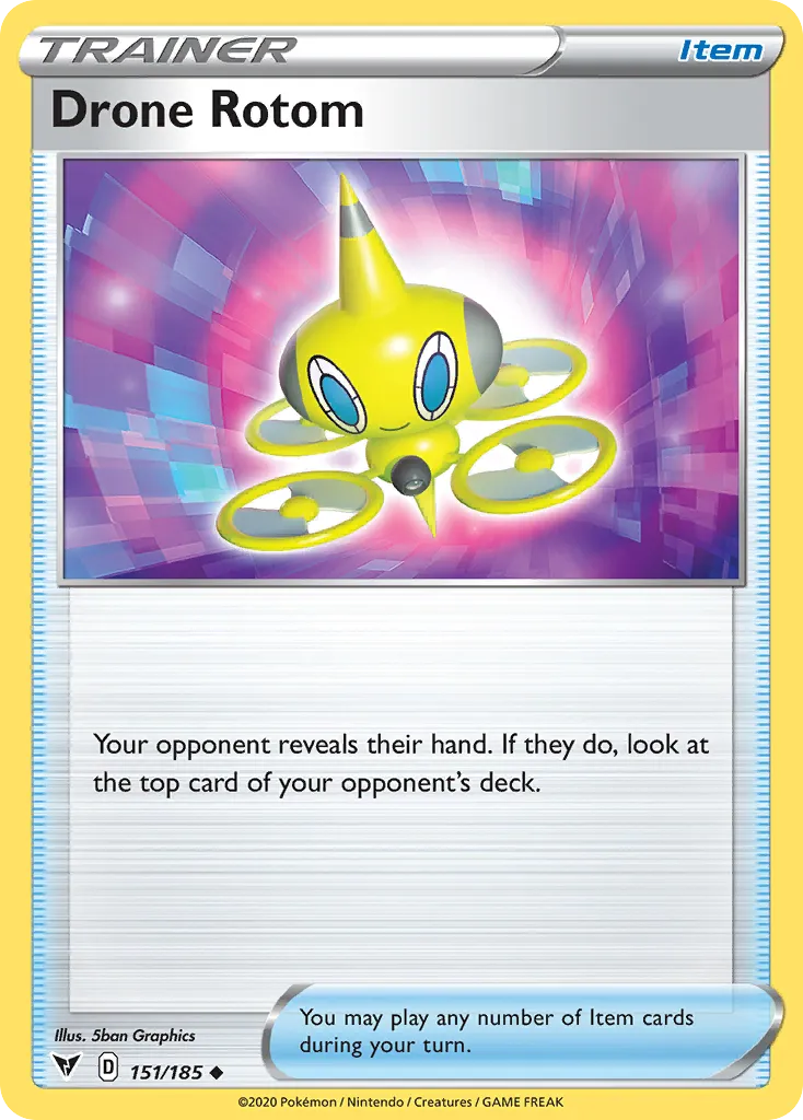 Motisma Drone — SWSH04: Vivid Voltage — Pokémon