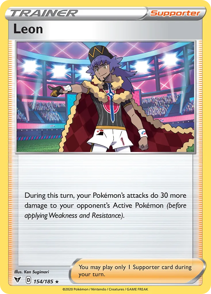 Leon — SWSH04: Vivid Voltage — Pokémon